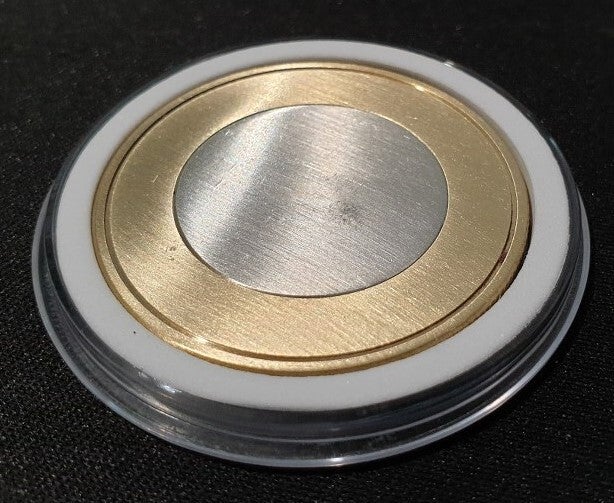 Duel Metal Coin Blanks | Australian Laser Systems